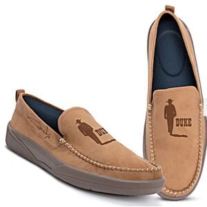 John Wayne "The Duke" Men's Faux Suede Moccasins
